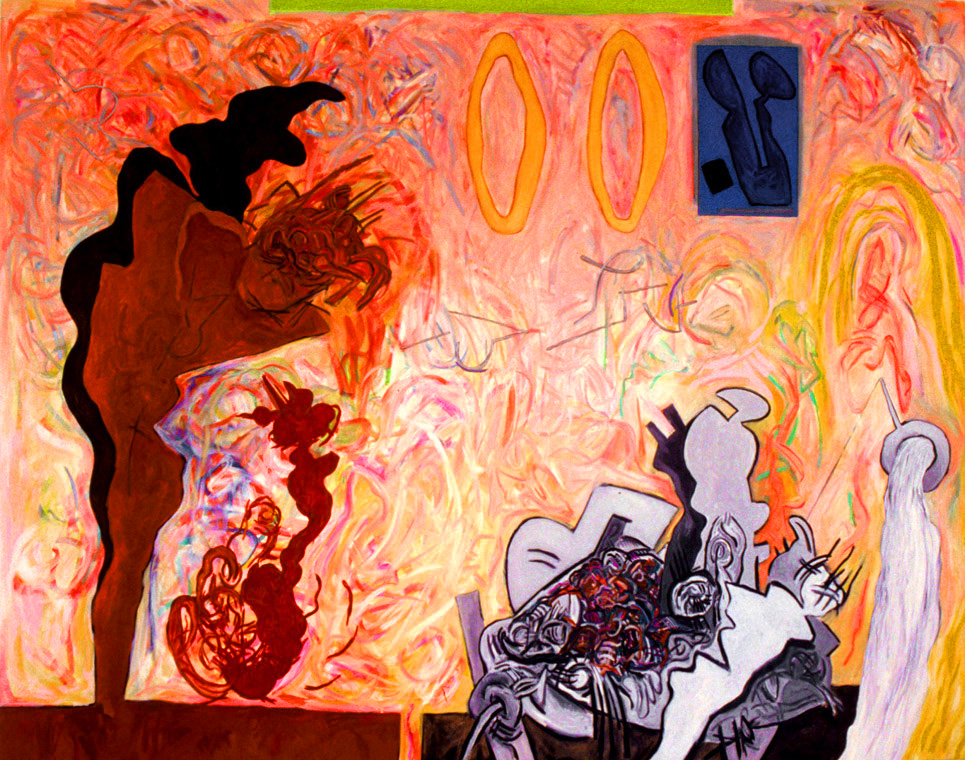 High Places No.3, 1987 | 66” x 84” | Oil & Acrylic on Canvas