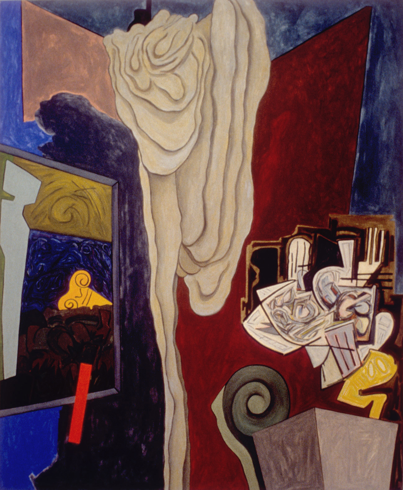 The Magic Hour, 1995 | 83’ x 69” | Oil & Acrylic on Canvas